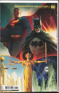 Batman/Superman: World’s Finest #7 Middleton Cover (2022) Superman and Batman