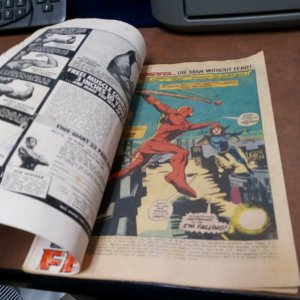 Daredevil #90 Marvel Comics 1972 bronze age black widow appearance 1st print 