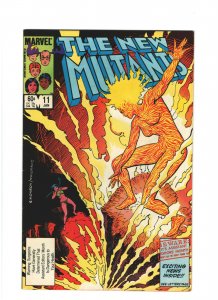 New Mutants #11 VF- 7.5 Marvel Comics 1983 Bronze Age Chris Claremont, X-Men