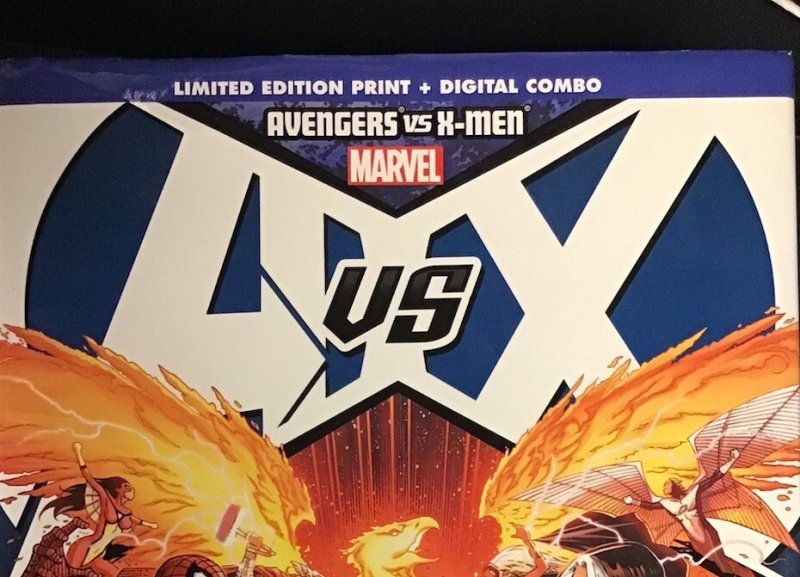 Avengers vs. X-Men: Hardcover W Jacket First Printing Marvel Comics Limited Edtn