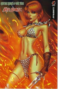Battle Fairy & the Yeti VS. Red Sonja EBAS Connecting Cover  !!  NM 