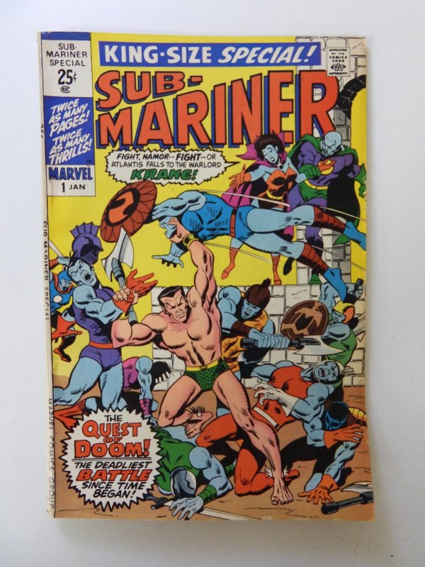 Sub-Mariner Annual #1 (1971) FN condition