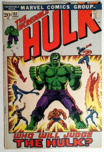 Incredible Hulk #152, Hulk On Trial