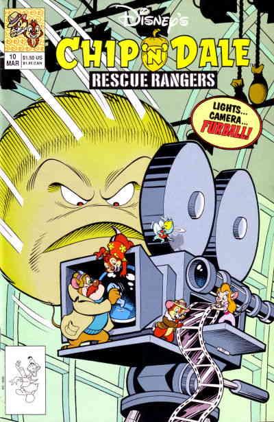 Chip ‘n' Dale Rescue Rangers (Disney's) #10 FN ; Disney | All Ages