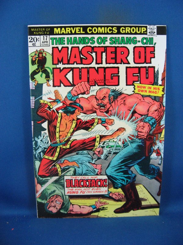 MASTER OF KUNG FU 17 VF+ MARVEL 1974