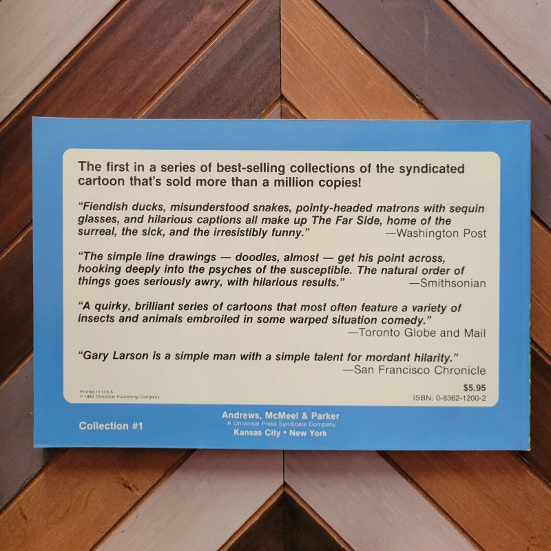 THE FAR SIDE (Gary Larsen 1982) Collection #1: 1st Print / Comic Strips