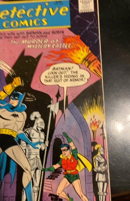 Detective Comics #246 (1957)murder at mystery castle higher grade 1957