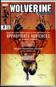 Wolverine: Revenge #2 Red Band Kirkham Cover (2024) Wolverine