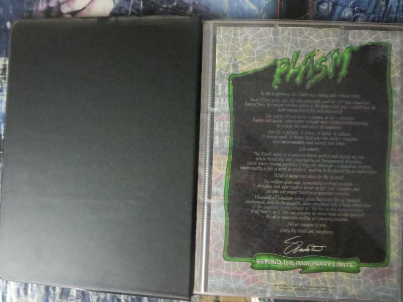 Defiant #0 PLASM Binder (w/ 140 cards + full-page sheets) & SPLATTERBALL