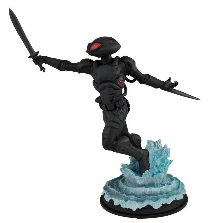 DC Aquaman Black Manta Icon Heroes 1/9 Scale Polystone Statue - New!