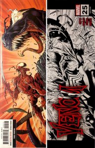 Venom #25 (9.4, 2020) 3rd & 5th Print set, 1st Cameo App Codex & Virus