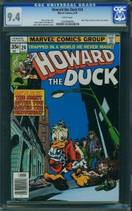 Howard the Duck #24 (1978) CGC 9.4 NM