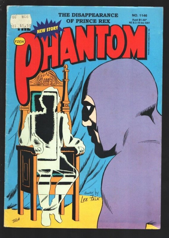 Phantom #1146 1996-Created by Lee Falk-The Disappearance of Prince Rex-FN
