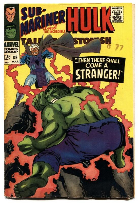 TALES TO ASTONISH #89-SUB-MARINER/HULK-MARVEL 12 CENT fn