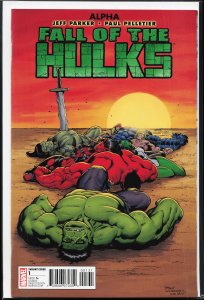 Fall of the Hulks: Alpha Variant Cover (2010) Hulk [Key Issue]