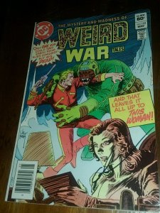 Weird War Tales #123 (May 1983, DC) signed gary cohn bronze age horror comics