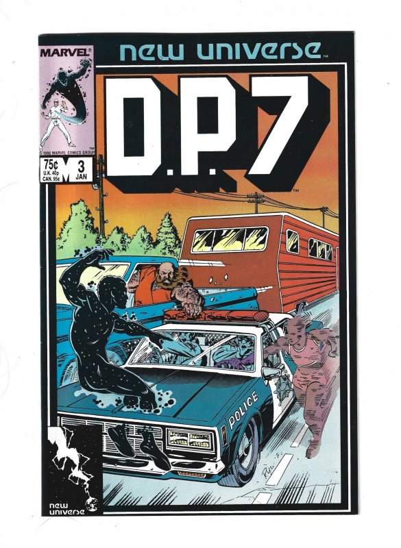 D.P.7 #1 through 4 (1986) rb1