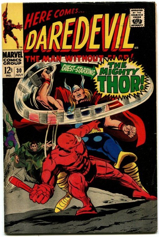 DAREDEVIL #29 (7.0) 1967 Stan Lee & Gene Colan Silver Age Marvel ID12L