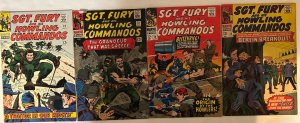 *Sgt Fury (1963 Marvel) 32fn, 33vgf, 34fn Origin, 35fn
