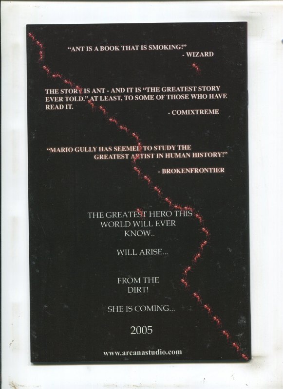 Ant #4 - Cover B / Mario Gully Cover / Hard to Find (VF+) 2004