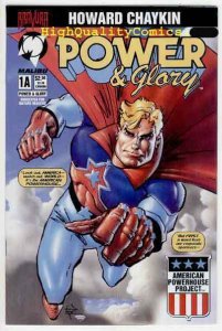 POWER & GLORY #1, NM, Howard Chaykin, Bravura, Malibu, 1994