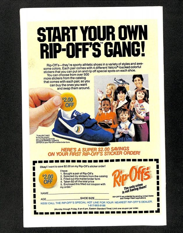 Uncanny X-Men #198 Newsstand Variant