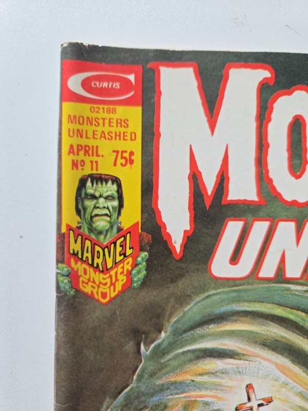 Monsters Unleashed #11 Final Issue; Dave Cockrum, Doug Moench
