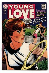 YOUNG LOVE #63 1967-DC ROMANCE-TENNIS COVER FN/VF