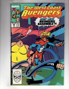 West Coast Avengers #46 (1989) 1st App GREAT LAKES AVENGERS! John Byrne! / EBI#1