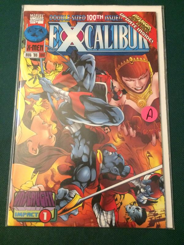 Excalibur #100 Double-Sized 100th Issue!! Onslaught