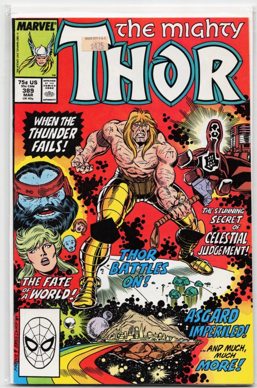 Thor #389 (1988) Thor [Key Issue]