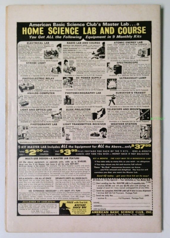 Unknown Worlds #41 (Aug 1965, ACG) VG/FN   