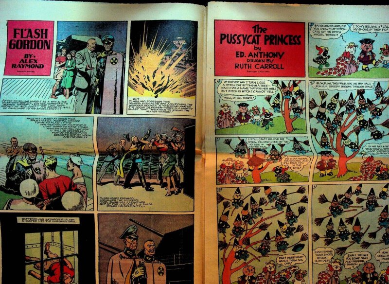 Rochester Democrat & Chronicle Sunday Comics November 2 1941 Flash Gordon