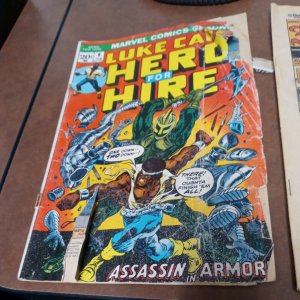 Luke Cage Hero For Hire #6 & 7 (1973) Marvel Power Man/Assassin Armor Bronze Age