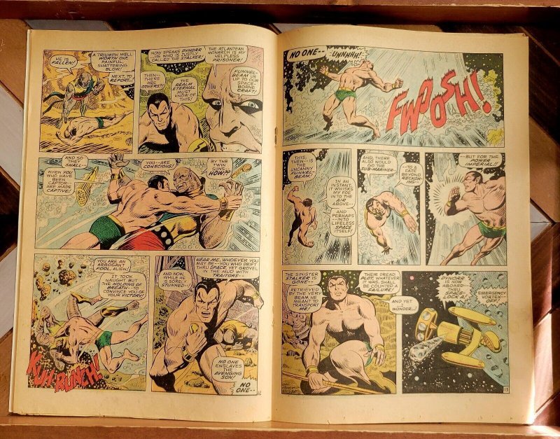 Sub-Mariner #17 & 18 (Marvel 1969) Marie Severin, 1st appearance KORMOK + TRITON 