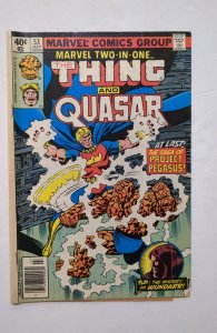 Marvel Two-in-One #53 (1979) Quasar Good 2.0