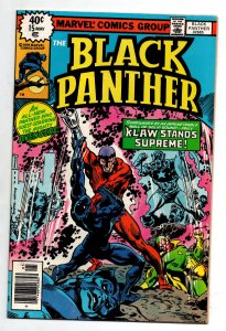 Black Panther #15 newsstand  Last issue - The Klaw - The Avengers - 1979 - (-NM)