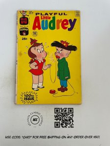 Playful Little Audrey # 100 VG/FN Harvey Comic Book Casper Sparky Spooky 9 J895