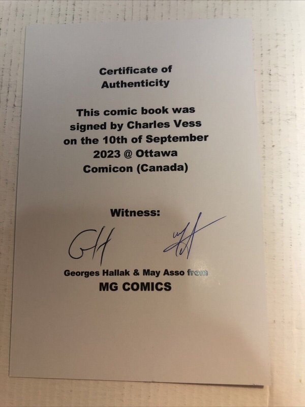 Web of Spider-Man (1985) #26 VF/NM Signed ~ Charles Vess | Marvel Comics