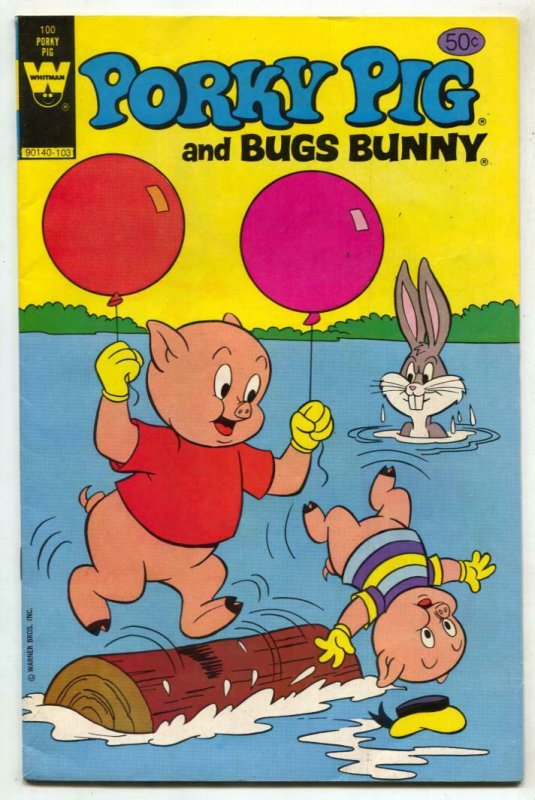 Porky Pig #100 1979- Whitman comics FN