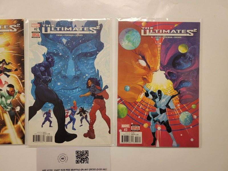 3 The Ultimates 2 Marvel Comic Books #1 2 3 73 RC41