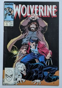 Wolverine #6 (Apr 1989, Marvel) F/VF 7.0 Back cover pin-up by Todd McFarlane