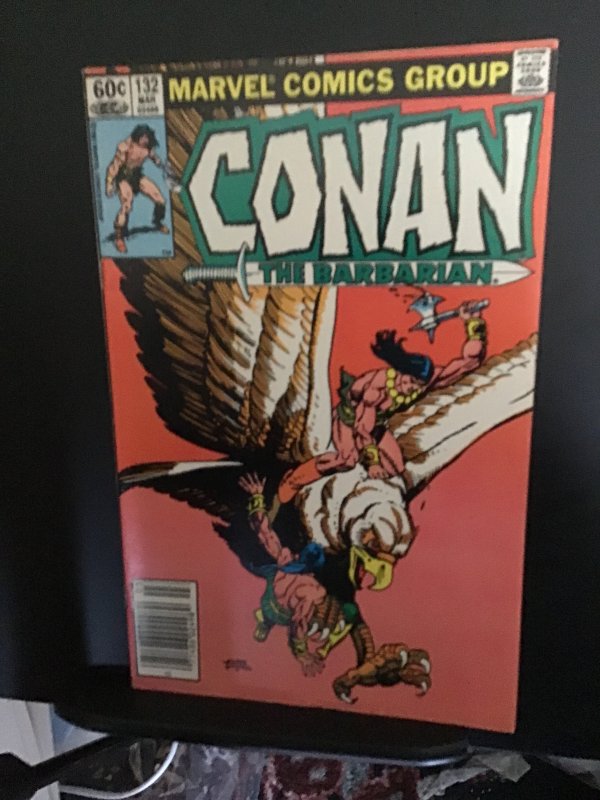 Conan the Barbarian #132 (1982) High-grade Gil Kane cover! VF+ Wow