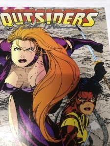 Outsiders (1993) #1 Variant Edition • DC Comics • Signed Mike W.Barr • Pelletier