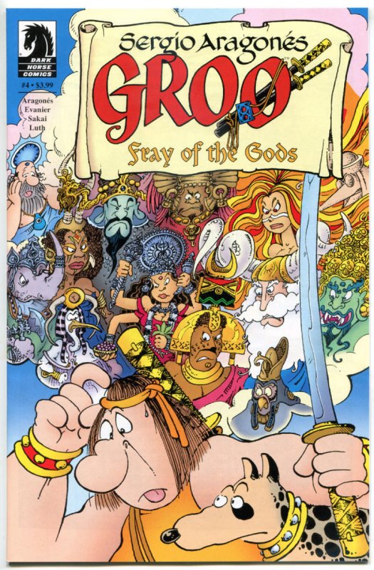 GROO FRAY of the GODS #4, NM, Sergio Aragones, 2016, Dark Horse