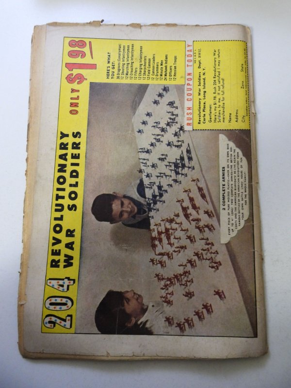 The Atom #3 (1962) GD Condition cover detached at 1 staple