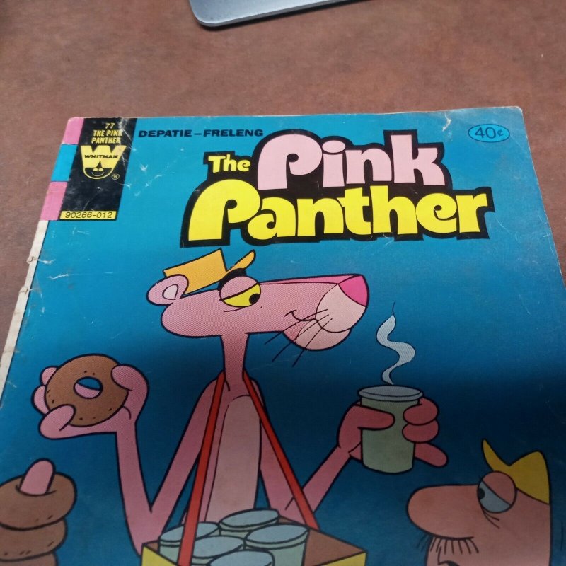 Pink Panther #77 Scarce 1980 Whitman 3 Pack Issue Limited Distribution Rare key