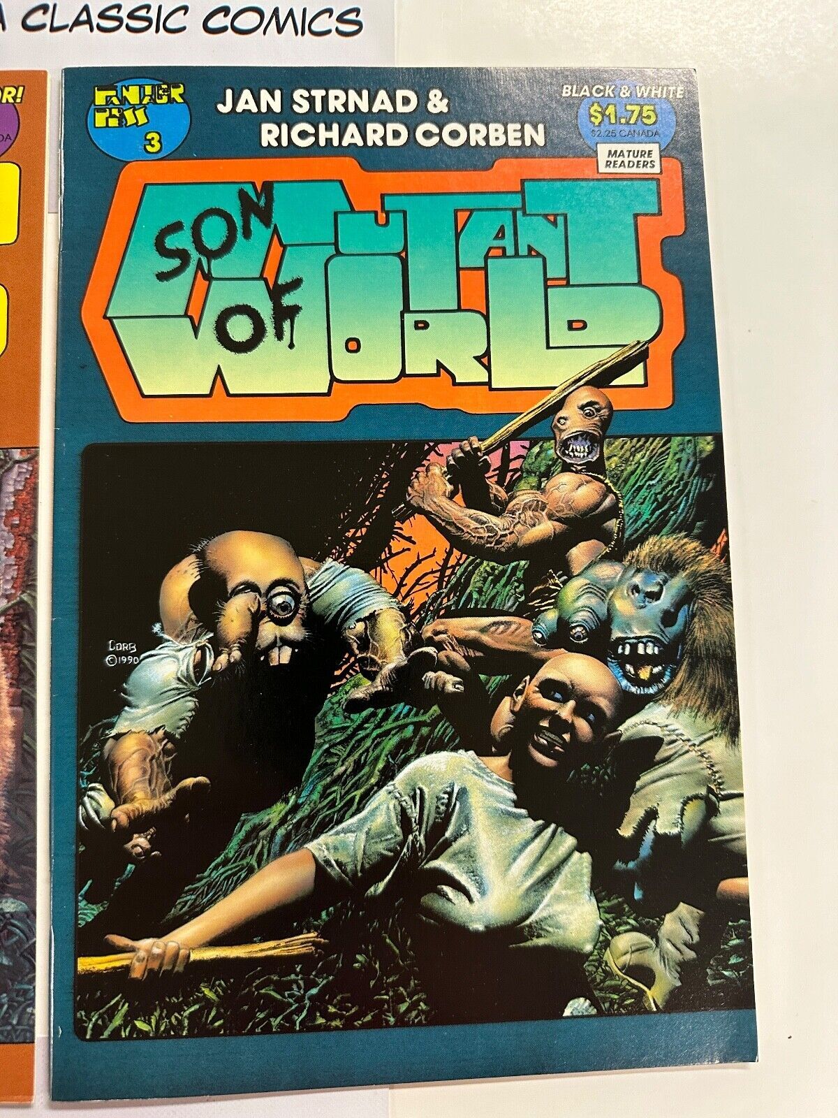 2 Son of Mutant World Fantagor Press Comics # 1 3 Den Richard