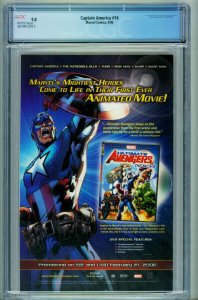 Captain America #14 CGC 9.8-Winter Soldier 2006 Marvel 3879912013