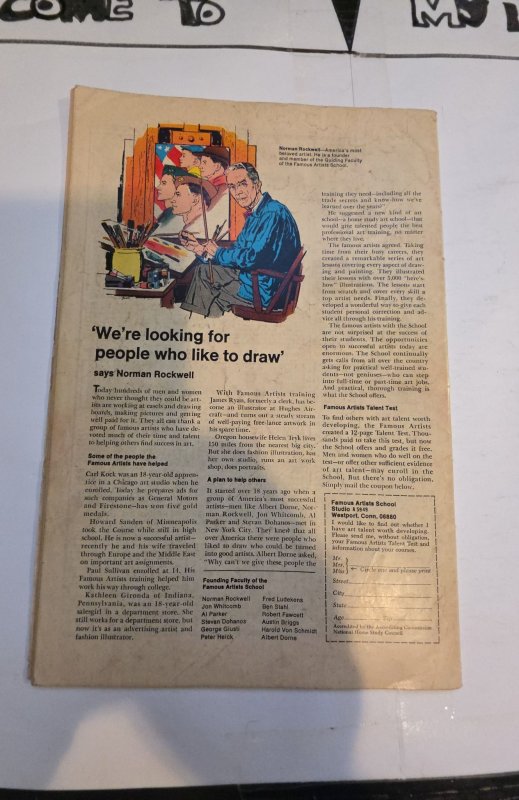 Fantastic Four #82 (1969)Kirby/ inhumans - cover/crease foxxing/staining